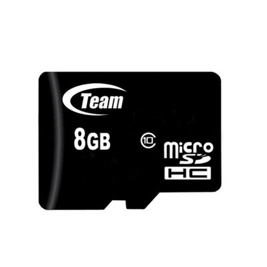  Зображення Карта пам`ятi MicroSDHC 8GB Class 10 Team (TUSDH8GCL1002) 